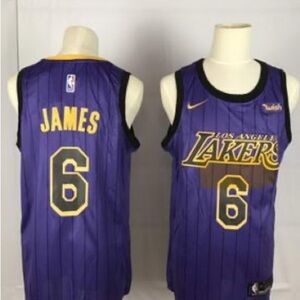 Purple Lakers Basketball Jersey